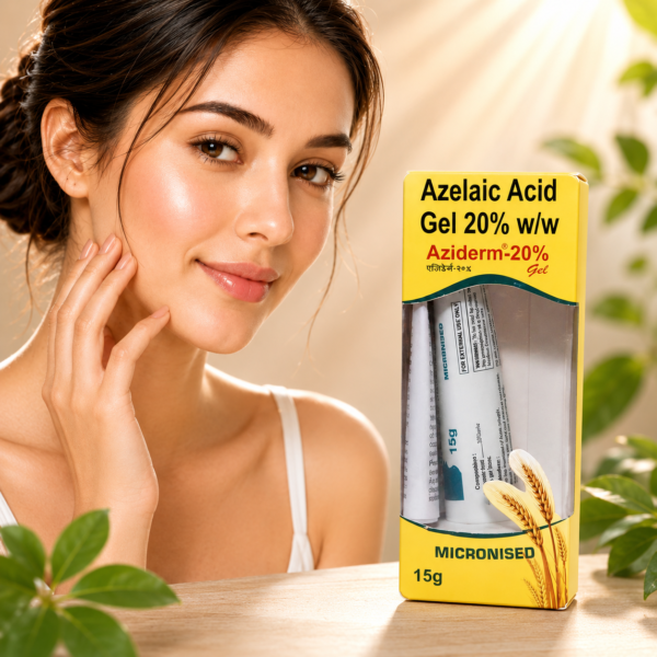 Aziderm 20% Gel for Acne-Prone Skin in Dubai