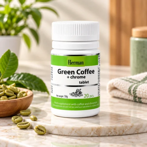 Herman Green Coffee + Chrome Supplement in Dubai